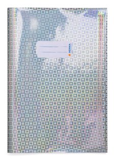 Obal A4 Glamour stříbrný-1