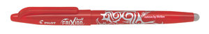 Gumovací pero FriXion Ball 07 červená-1