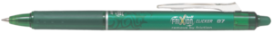 Gumovací pero FriXion Clicker 07 zelená-1