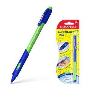 Kuličkové pero ErgoLine® Kids, v plastovém obalu-1