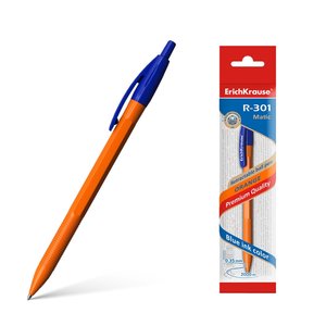 Kuličkové pero R-301 Orange Matic 0.7, v plastovém obalu-1