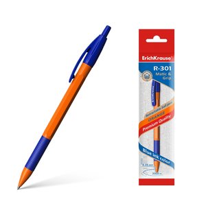 Kuličkové pero R-301 Orange Matic&Grip 0.7-1
