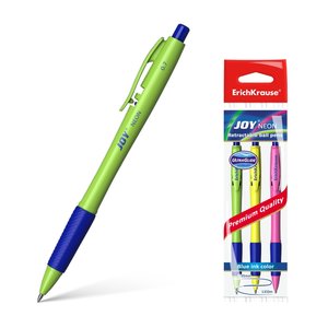 Sada kuličkových per JOY® Neon, 3 ks-1