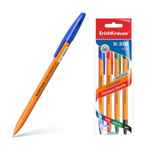 Sada kuličkových per R-301 Orange Stick 0.7, barevné, 4 ks-1