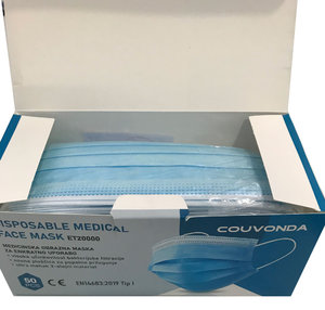 Balení 50 ks ochranné roušky 3vrstvé ET 20000 -2