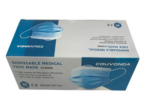 Balení 50 ks ochranné roušky 3vrstvé ET 20000 -4