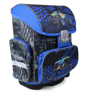 Školní aktovka Monster truck-2