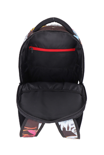 Školní batoh RUKKY ART Raccoon Radio, 20 l-9