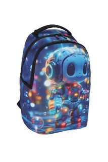 Školní batoh RUKKY ART Robot, 18 l-3