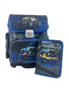 Školní set Monster truck (aktovka + penál)-2