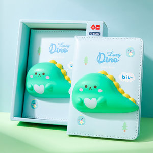 SQUISHY mini zápisník DINO 96 stran-3