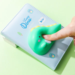 SQUISHY mini zápisník DINO 96 stran-5