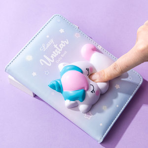 SQUISHY mini zápisník JEDNOROŽEC 96 stran-13