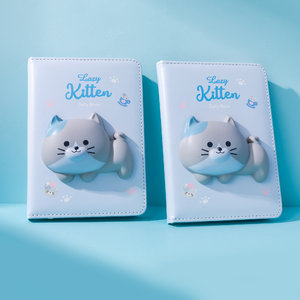 SQUISHY mini zápisník KOTĚ 96 stran-4