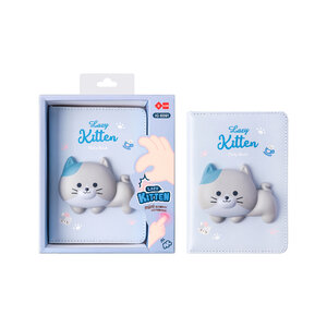 SQUISHY mini zápisník KOTĚ 96 stran-1