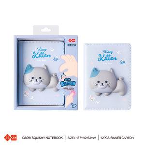 SQUISHY mini zápisník KOTĚ 96 stran-10