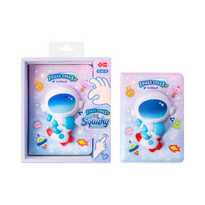 SQUISHY mini zápisník SPACE STARS 96 stran-3