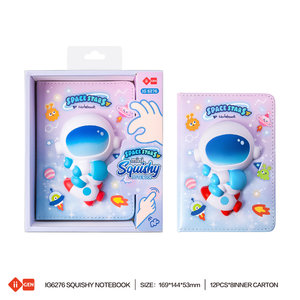 SQUISHY mini zápisník SPACE STARS 96 stran-4