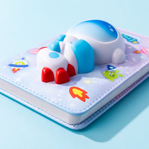 SQUISHY mini zápisník SPACE STARS 96 stran-9
