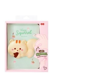 SQUISHY mini zápisník VEVERKA 96 stran-1
