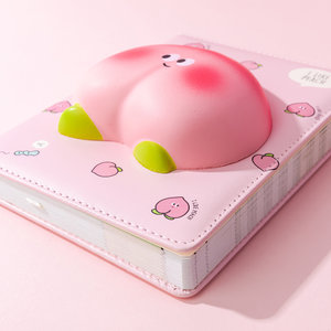 SQUISHY zápisník Broskev 128 stran-4