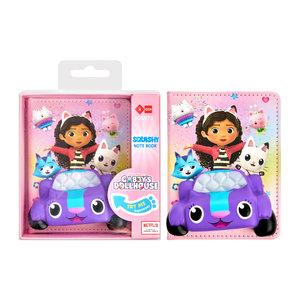 Squishy zápisník Gabby's Dollhouse Auto-1