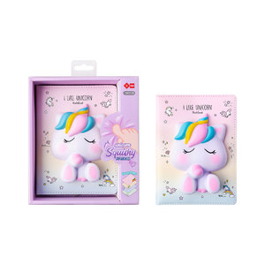 SQUISHY zápisník JEDNOROŽEC 128 stran-1