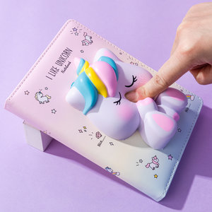 SQUISHY zápisník JEDNOROŽEC 128 stran-5