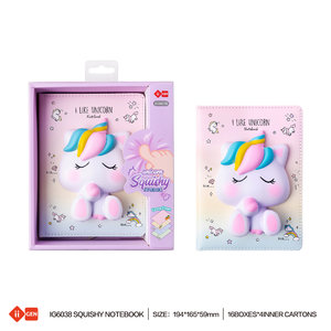 SQUISHY zápisník JEDNOROŽEC 128 stran-2