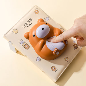 SQUISHY zápisník Medvídek 128 stran-5