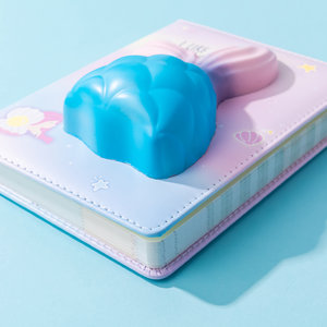 SQUISHY zápisník Mořská panna 128 stran-5