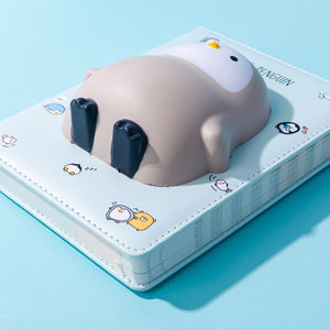 SQUISHY zápisník TUČŇÁK 128 stran-6