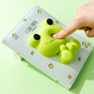 SQUISHY zápisník ŽABKA 128 stran-6