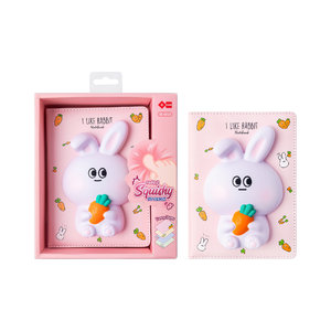 SQUISHY zápisník zajíček 128 stran-1