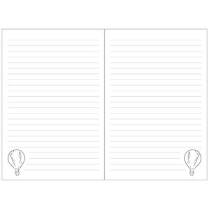 Třpytivý zápisník Balón-2