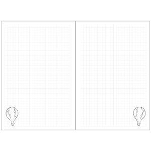 Třpytivý zápisník Balón-3