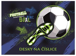 Desky na číslice fotbal-1