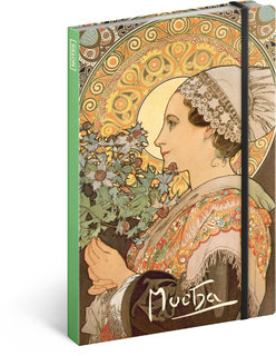 Notes A5 Alfons Mucha – Bodlák-1