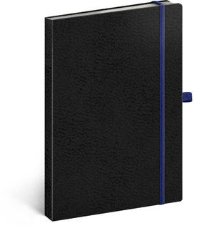 Notes A5 Vivella Classic černý/modrý, tečkovaný-1