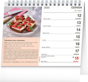 Stolní kalendář Česká kuchyně 2023-2