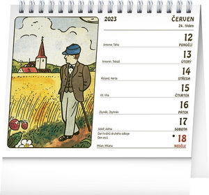 Stolní kalendář Josef Lada – Děti 2023-2