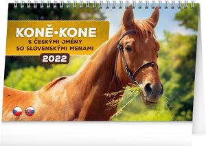Stolní kalendář Koně – Kone CZ/SK 2022-1