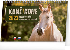 Stolní kalendář Koně – Kone CZ/SK 2023-1