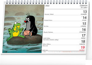 Stolní kalendář Krteček 2022-2