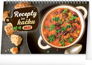 Stolní kalendář Recepty za kačku 2023-1