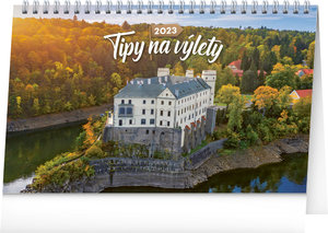 Stolní kalendář Tipy na výlety 2023-1