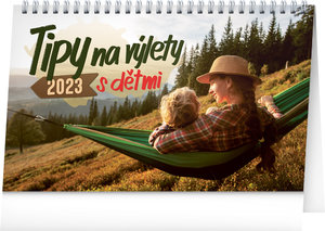 Stolní kalendář Tipy na výlety s dětmi 2023-1
