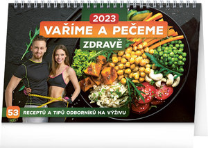 Stolní kalendář Vaříme a pečeme zdravě 2023-1