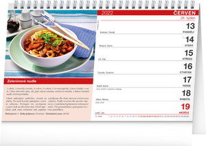 Stolní kalendář Vaříme snadno a rychle 2022-2