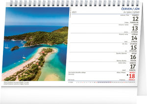 Stolní kalendář Voda CZ/SK 2023-2